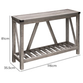 Naturally Provinicial Nabin Console Table
