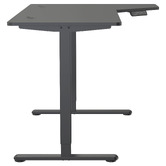 Naturally Provinicial 120cm Black Homer Sit &amp; Stand Desk