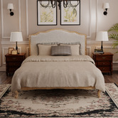 Naturally Provinicial Lucian Oak Wood Bed