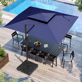 Naturally Provinicial 3.7 x 2.7m Kensley Cantilever Umbrella