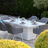 Naturally Provinicial Cassius Aluminium Outdoor Dining Table