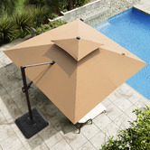 Naturally Provinicial 3.3m Kensley Cantilever Umbrella