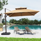 Naturally Provinicial 3.3m Kensley Cantilever Umbrella