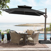 Naturally Provinicial 3.7 x 2.7m Kensley Cantilever Umbrella