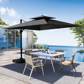 Naturally Provinicial 3.3m Kensley Cantilever Umbrella