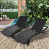 Naturally Provinicial Grey Willow Sun Lounges