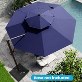 Naturally Provinicial 3.5m Kensley Round Cantilever Umbrella