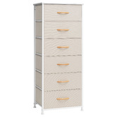 Naturally Provinicial Isobelle 6 Drawer Tallboy