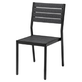 Naturally Provinicial Armless Sara Outdoor Dining Chairs