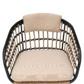 Naturally Provinicial Beige Nate Rattan Outdoor Dining Chairs