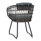 Naturally Provinicial Nate Rattan Outdoor Dining Chairs