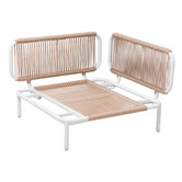 Naturally Provinicial Florence Outdoor Corner Lounge Chair
