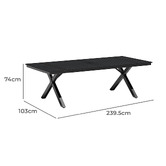 Naturally Provinicial Liam Outdoor Dining Table