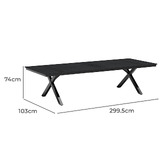 Naturally Provinicial Liam Outdoor Dining Table
