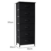 Naturally Provinicial Isobelle 6 Drawer Tallboy