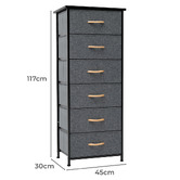 Naturally Provinicial Isobelle 6 Drawer Tallboy