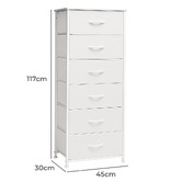 Naturally Provinicial Isobelle 6 Drawer Tallboy