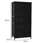 Naturally Provinicial Isobelle 5 Drawer Chest