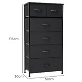 Naturally Provinicial Isobelle 6 Drawer Chest