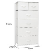 Naturally Provinicial Isobelle 6 Drawer Chest
