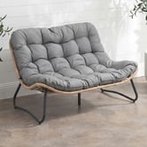 Naturally Provinicial 2 Seater Rosalind Outdoor Sofa