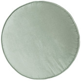 Linen House Toro Round Velvet Cushion