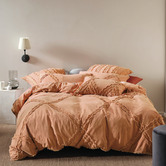 Linen House Brandy Heather Cotton Quilt Cover Set