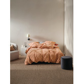 Linen House Brandy Heather Cotton Quilt Cover Set