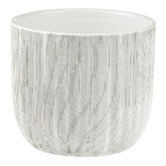 Linen House Taupin Stoneware Planter Pot