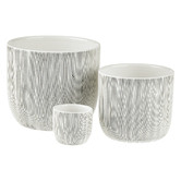 Linen House Taupin Stoneware Planter Pot