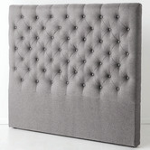 Linen House Grey Benevento Bedhead