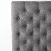 Linen House Grey Benevento Bedhead