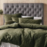 Linen House Grey Benevento Bedhead
