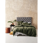 Linen House Grey Benevento Bedhead