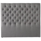 Linen House Grey Benevento Bedhead