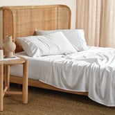 Linen House Nara Bamboo &amp; Cotton Sheet Set