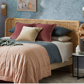 Linen House Yamba Rattan Bedhead