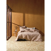 Linen House Rust Hemp Triblend Quilt Cover Set
