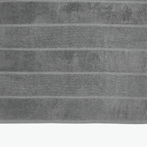 Linen House Velour Stripe Cotton Bathroom Towels