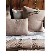 Linen House Walnut Stornoway Cotton Quilt Cover Set