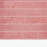 Linen House Velour Stripe Cotton Bathroom Towels