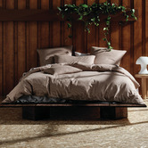 Linen House Walnut Stornoway Cotton Quilt Cover Set