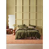 Linen House Caper Den Cotton Corduroy Quilt Cover Set