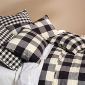 Linen House Black Wren Cotton Quilt Cover Set