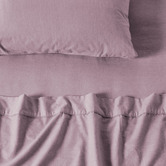 Linen House Plain Dyed Cotton Flannelette Sheet Set