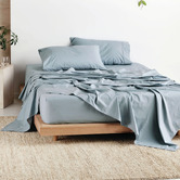 Linen House Vienna Cotton Percale Flat Sheet