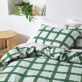 Linen House Corinne Flannelette Quilt Cover Set