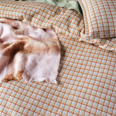 Linen House Clay Highland Cotton Quilt Cover Set