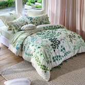Linen House Lilly Cotton Sateen Quilt Cover Set