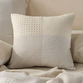 Linen House Baleares Waffle Cotton Sateen Cushion